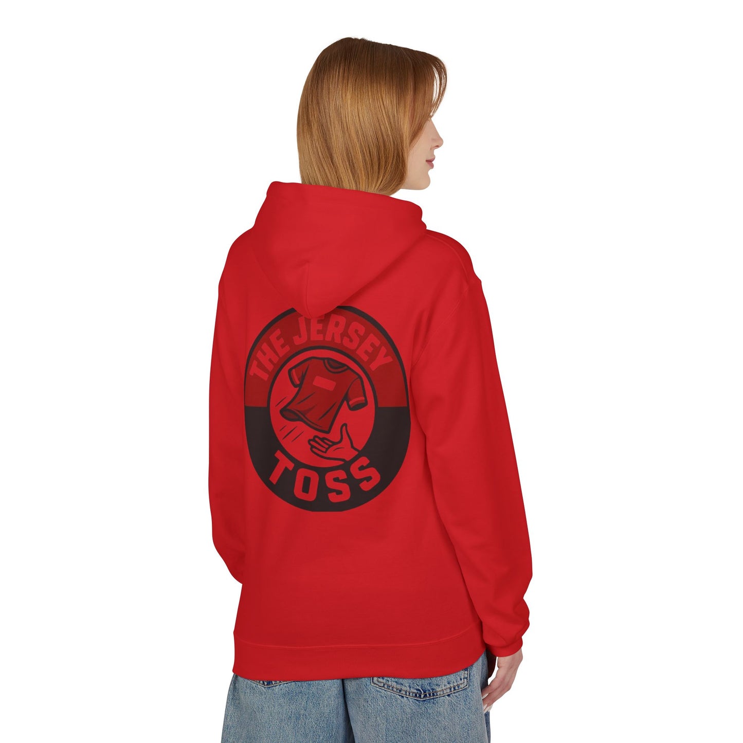 Jersey Toss Hoodie: Perfect for Game Days, Sports Events, Team Spirit, Gifts, Unisex Apparel