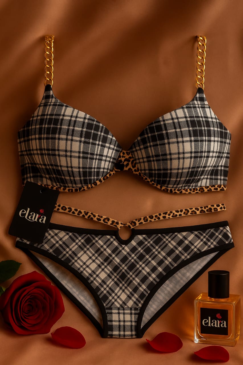 Tajveen Crimson Hunter – Fierce Lingerie Set