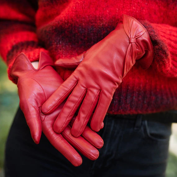 Leather Gloves for Women | Elegant, Warm & Stylish Winter Gloves – The Jersey Toss