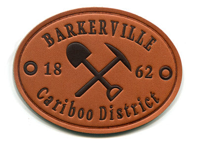 pack of 20 custom leather patch