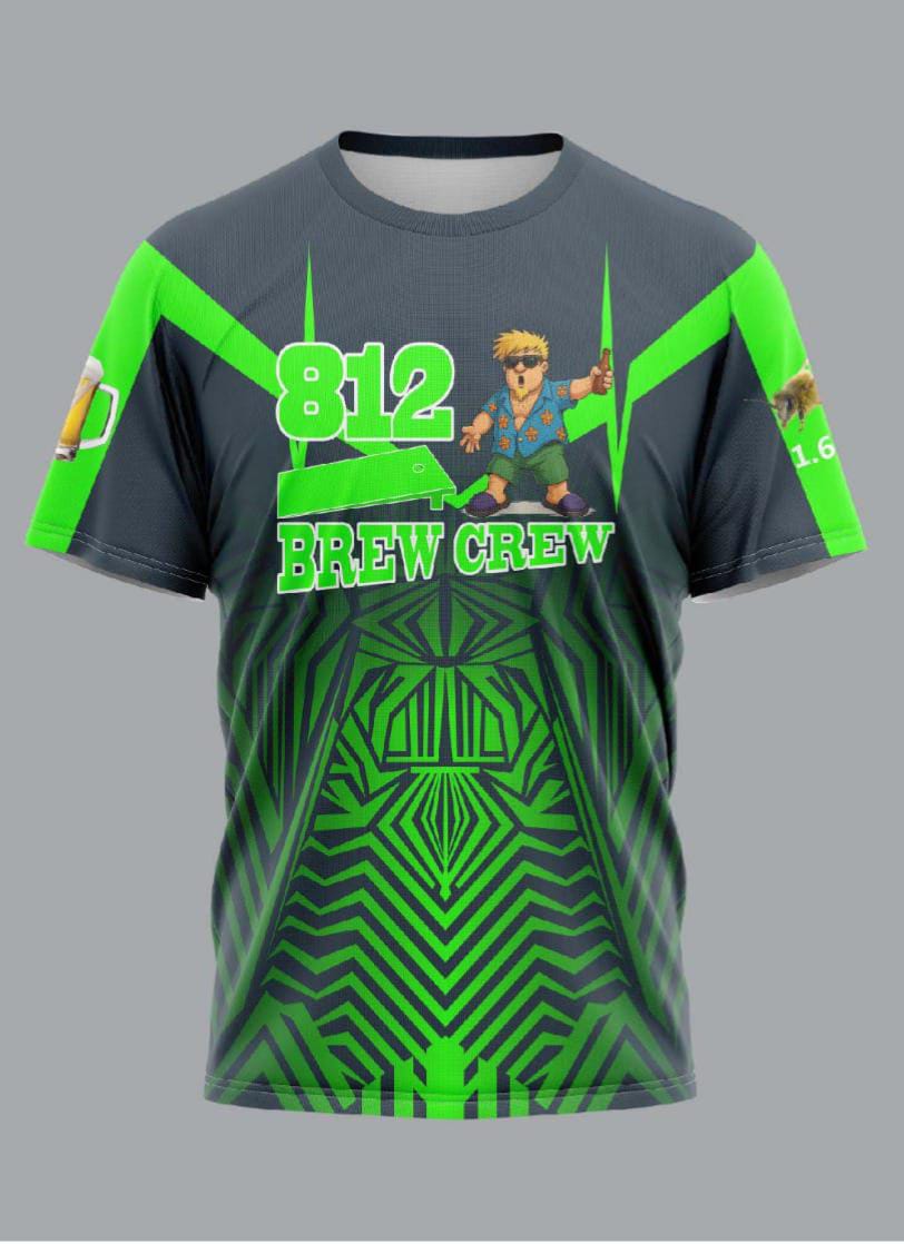Stand out on and off the field with the 812 Brew Crew Custom Sublimation Jersey