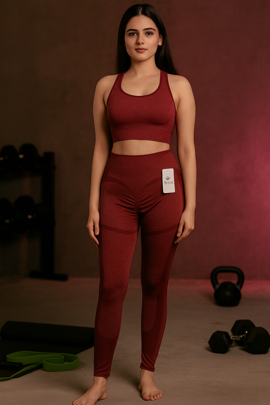 Tajveen Crimson Core – Sculpt Seamless Active Set