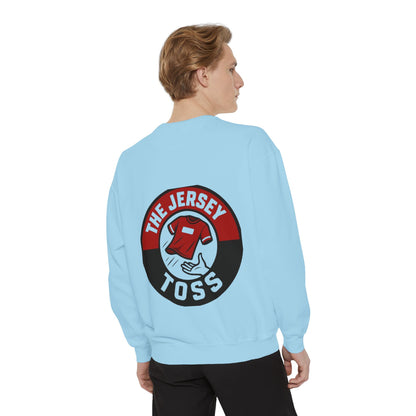 Jersey Toss Sweatshirt, Unisex Sports Apparel, Perfect for Game Day, Casual Wear, Gift for Sports Fans, Jersey Toss Design