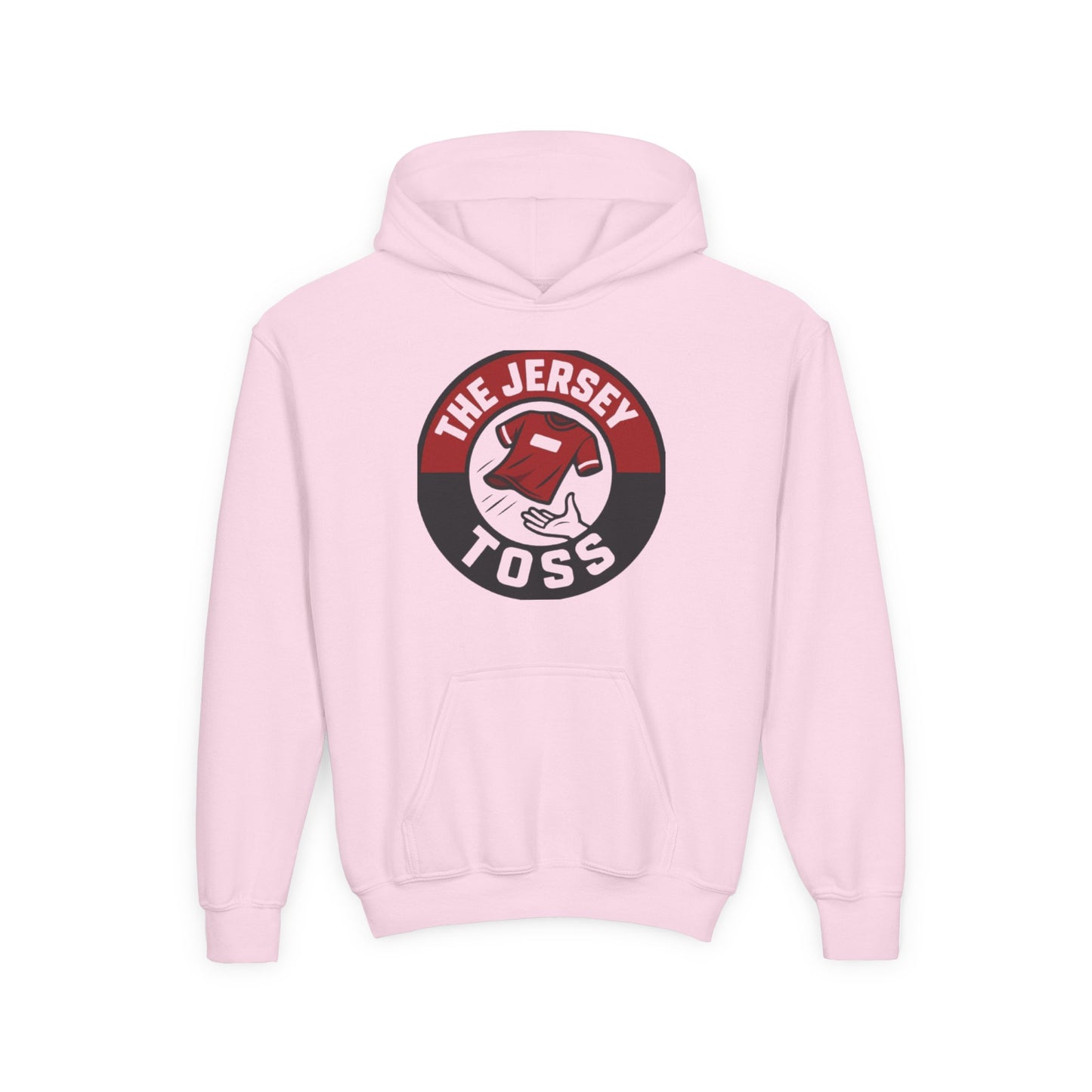 Youth Jersey Toss Hoodie | Fun Sports Apparel for Teens, Birthday Gift, Team Spirit Gear, Casual Wear, Game Day Hoodie