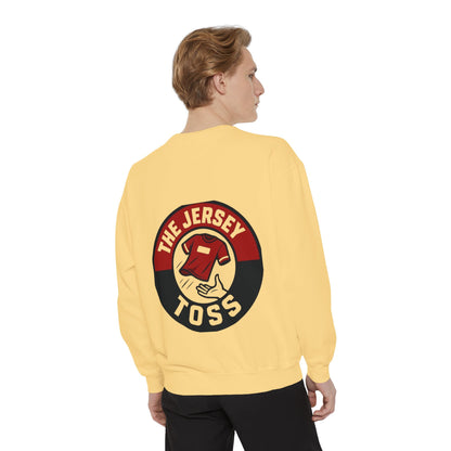 Jersey Toss Sweatshirt, Unisex Sports Apparel, Perfect for Game Day, Casual Wear, Gift for Sports Fans, Jersey Toss Design