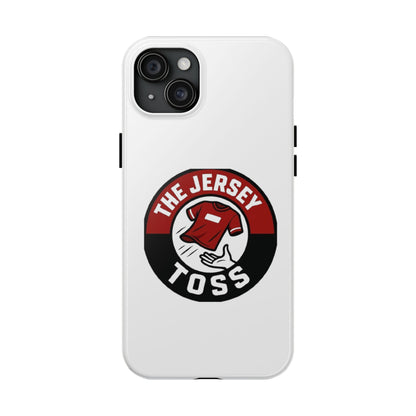 Tough Phone Cases with 'The Jersey Toss' Design - Sports Gifts, Cool Accessories, Football Fan Merchandise, Unique Decor, Gift for Him/Her