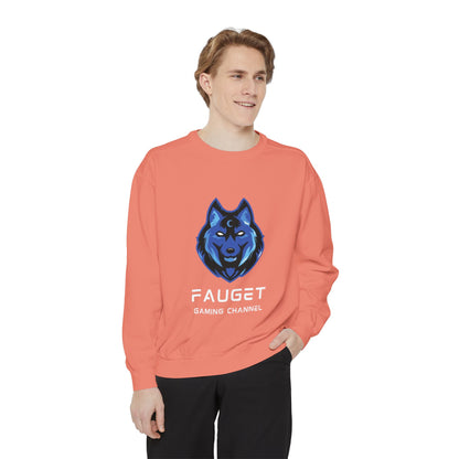 Fauget Gaming Channel Unisex Sweatshirt with Smile Design