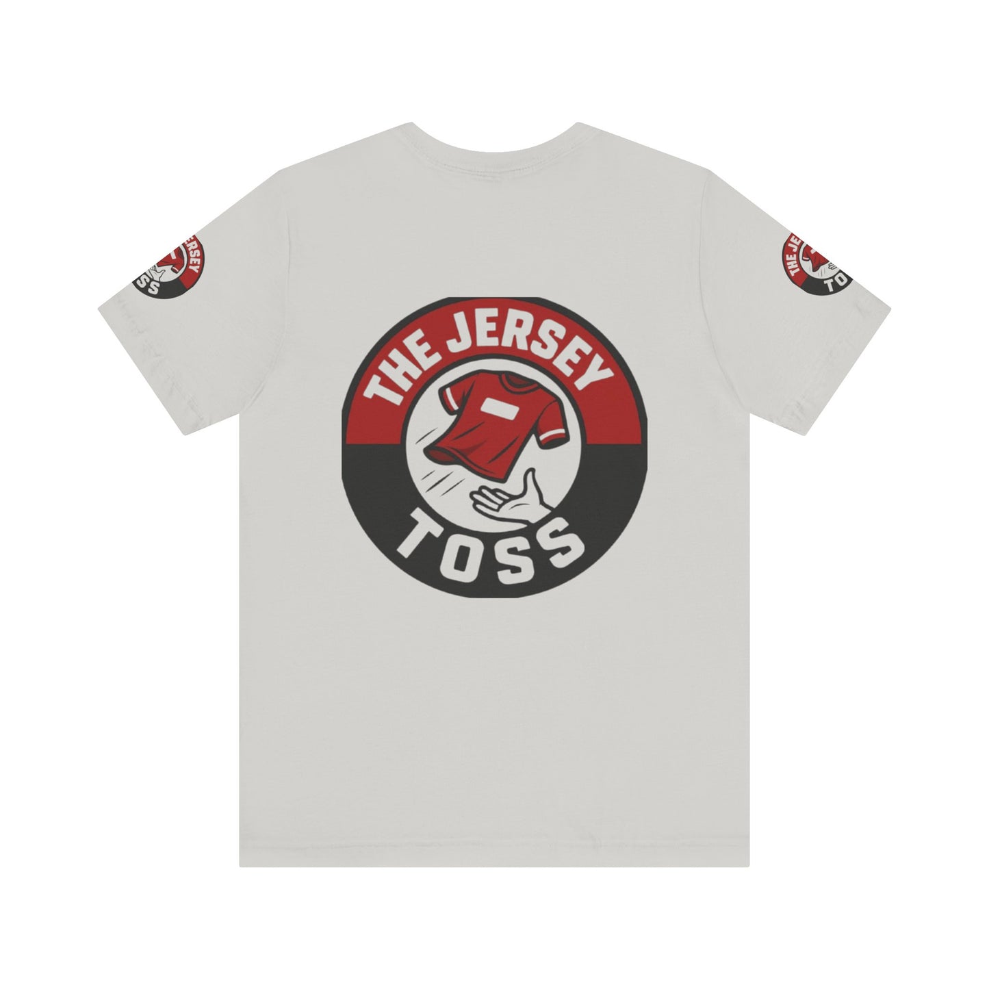 Jersey Toss Tee, Unisex Short Sleeve Shirt, Sports Fan Apparel, Game Day Outfit, Gift for Athletes, Casual Wear