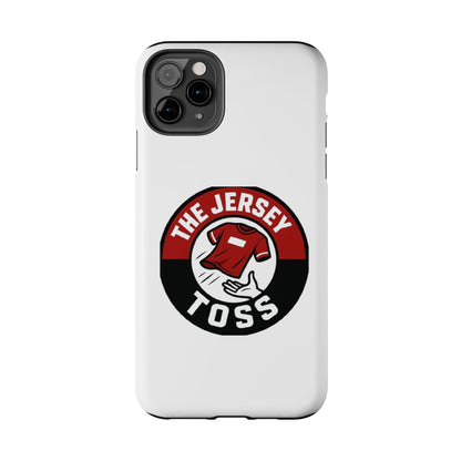 Tough Phone Cases with 'The Jersey Toss' Design - Sports Gifts, Cool Accessories, Football Fan Merchandise, Unique Decor, Gift for Him/Her