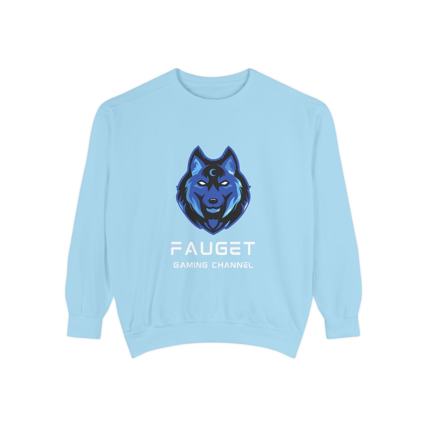 Fauget Gaming Channel Unisex Sweatshirt with Smile Design