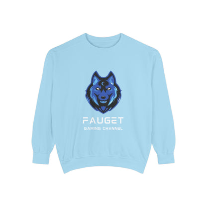 Fauget Gaming Channel Unisex Sweatshirt with Smile Design