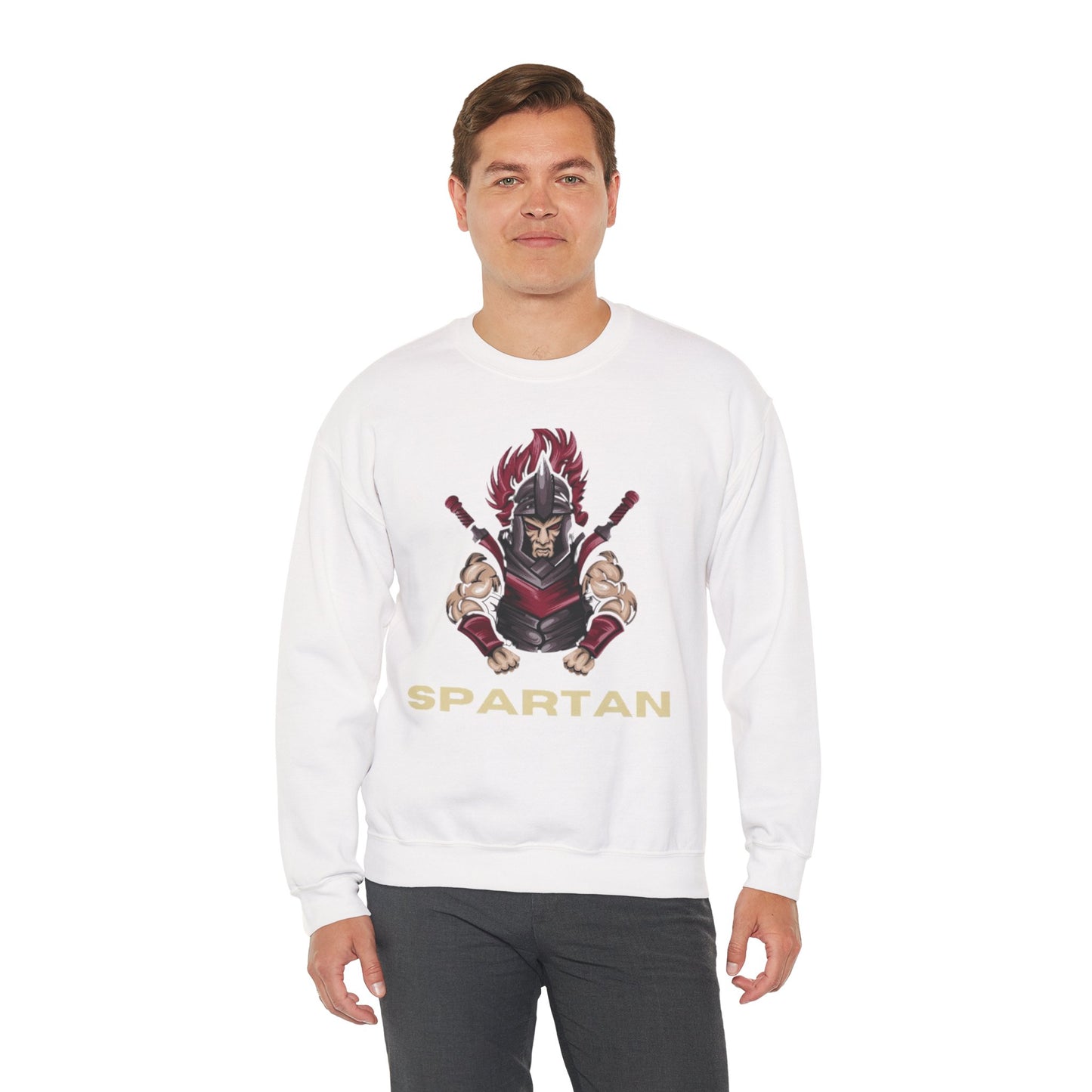 Spartan Graphic Crewneck Sweatshirt