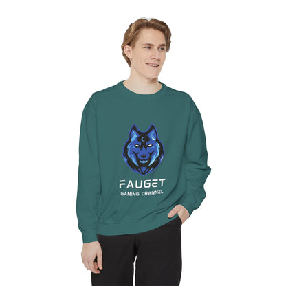 Fauget Gaming Channel Unisex Sweatshirt with Smile Design