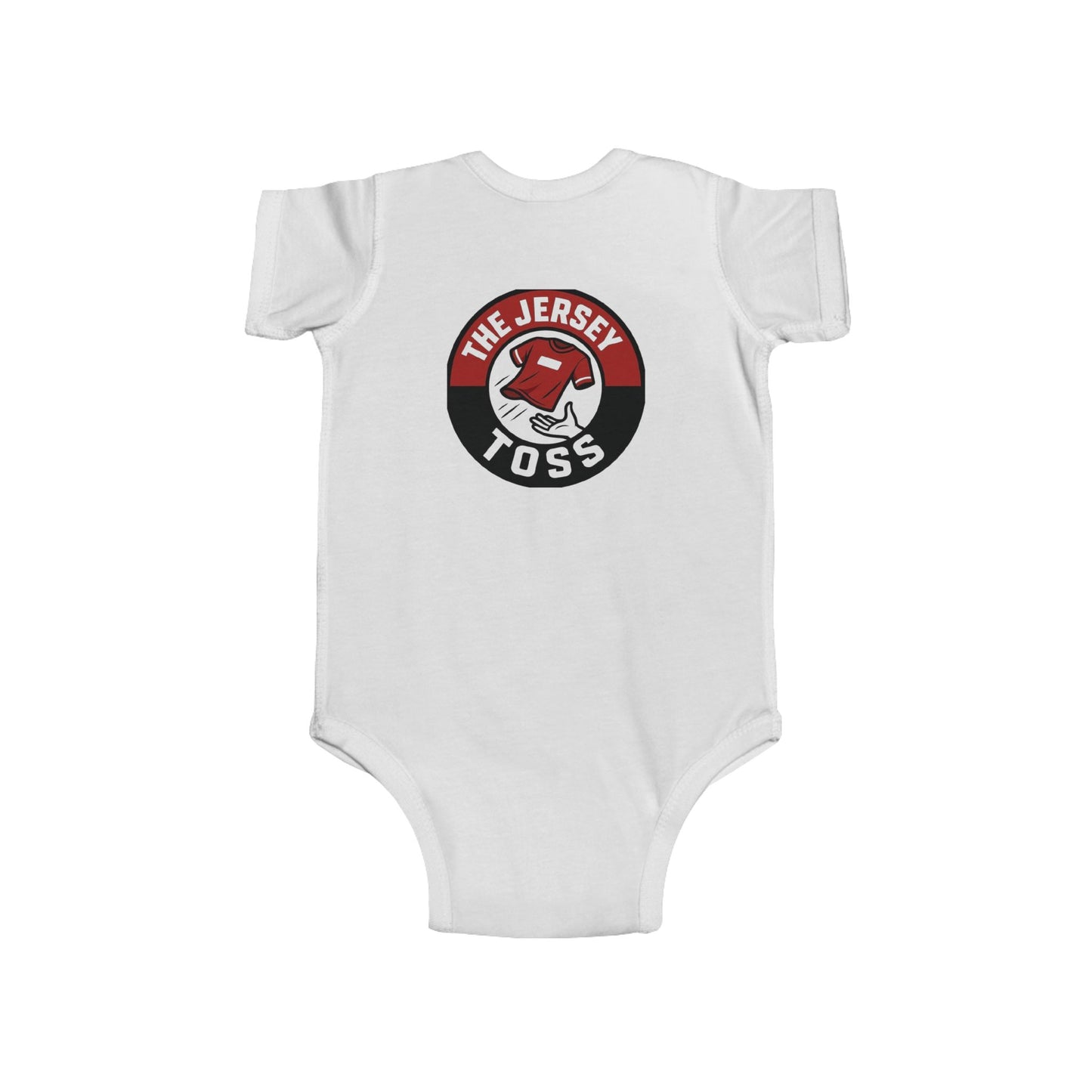 Infant Jersey Toss Bodysuit - Cute Baby Outfit, Baby Shower Gift, Newborn Clothes, Sports Theme, Playful Infant Wear