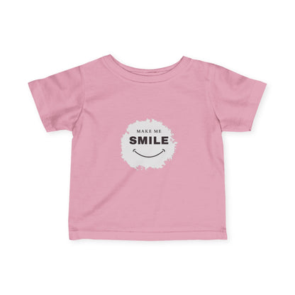 Make Me Smile Infant Tee - Cute Baby Shirt for Daily Joy
