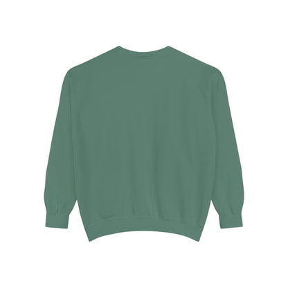 Mr. Turtle Garment-Dyed Sweatshirt - Eco-Friendly Casual Wear