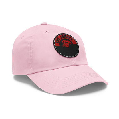 Stylish Dad Hat with Leather Patch - Casual Cap for Everyday Wear, Gift for Dad, Birthday Present, Sports Headwear, Personalized Gift