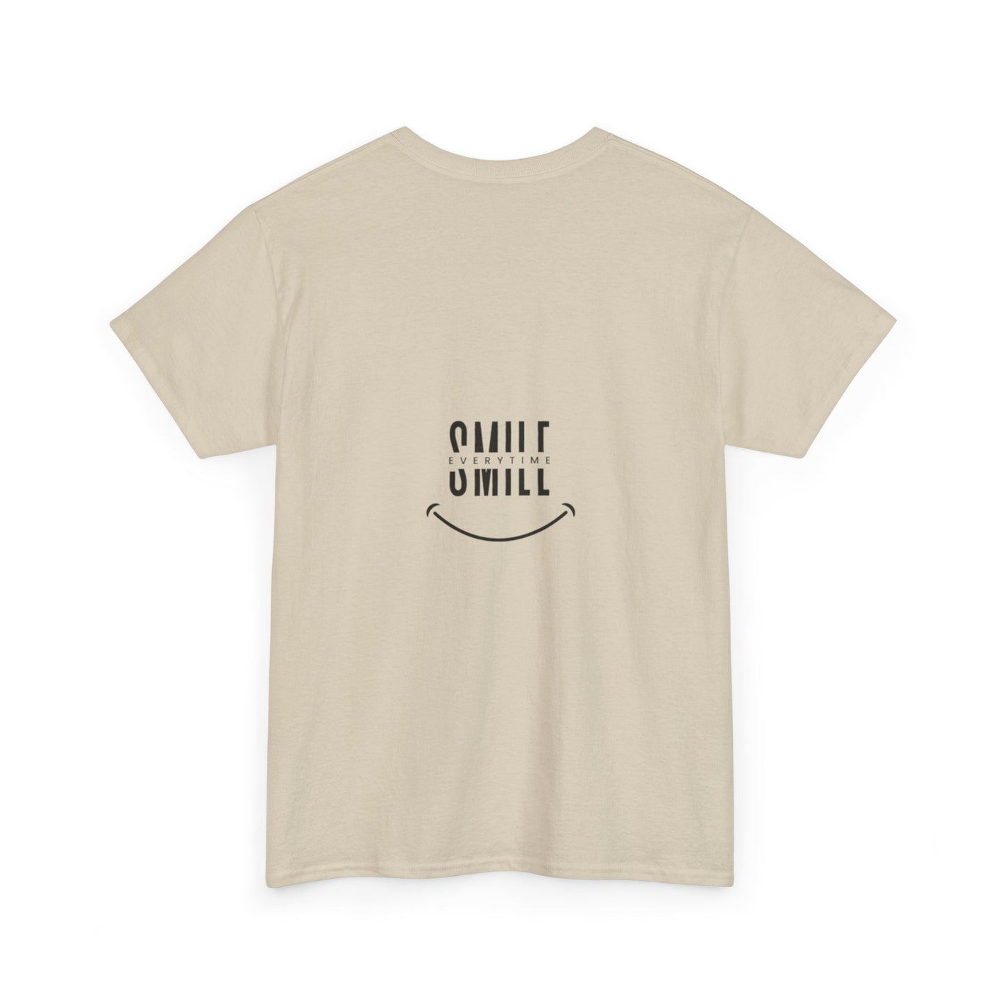 Sunny Side Up Unisex Heavy Cotton Tee - Smile Forever Graphic Shirt