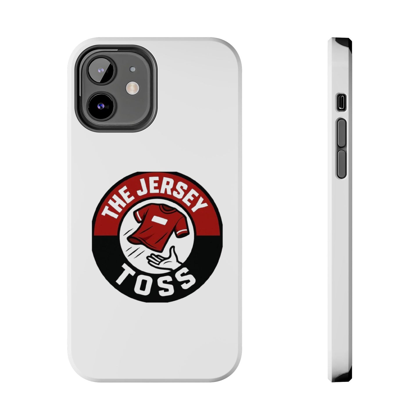 Tough Phone Cases with 'The Jersey Toss' Design - Sports Gifts, Cool Accessories, Football Fan Merchandise, Unique Decor, Gift for Him/Her