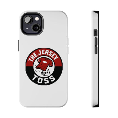 Tough Phone Cases with 'The Jersey Toss' Design - Sports Gifts, Cool Accessories, Football Fan Merchandise, Unique Decor, Gift for Him/Her