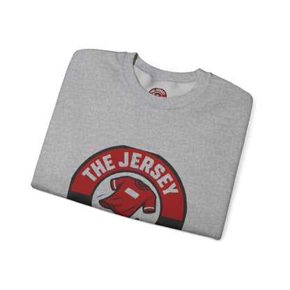 Jersey Toss Crewneck Sweatshirt, Cozy Unisex Pullover, Perfect for Sports Fans, Casual Wear, Holiday Gift, Comfortable Layering