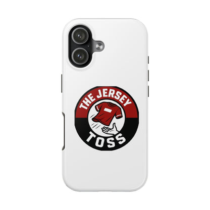 Tough Phone Cases with 'The Jersey Toss' Design - Sports Gifts, Cool Accessories, Football Fan Merchandise, Unique Decor, Gift for Him/Her