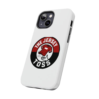 Tough Phone Cases with 'The Jersey Toss' Design - Sports Gifts, Cool Accessories, Football Fan Merchandise, Unique Decor, Gift for Him/Her