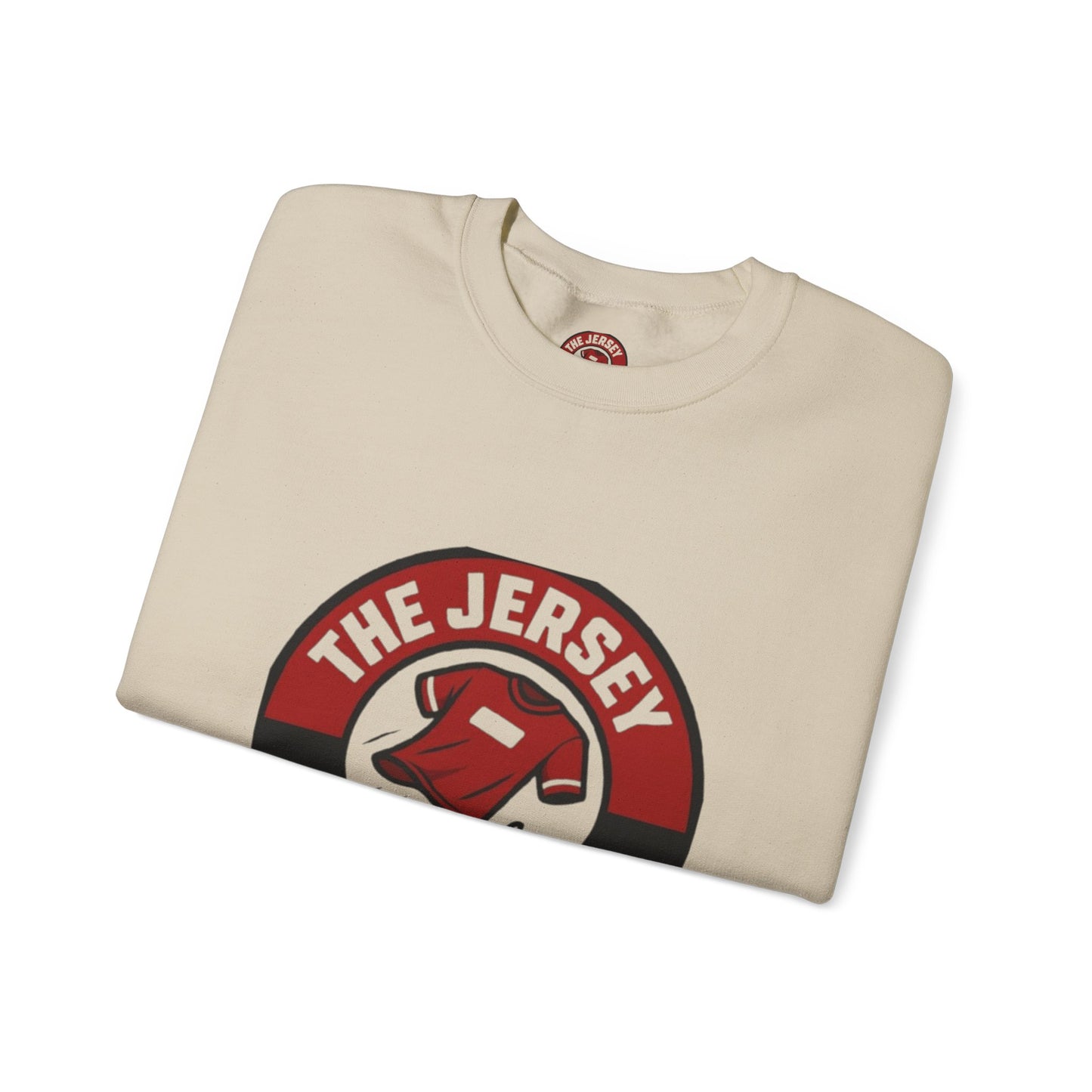 Jersey Toss Crewneck Sweatshirt, Cozy Unisex Pullover, Perfect for Sports Fans, Casual Wear, Holiday Gift, Comfortable Layering