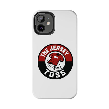 Tough Phone Cases with 'The Jersey Toss' Design - Sports Gifts, Cool Accessories, Football Fan Merchandise, Unique Decor, Gift for Him/Her