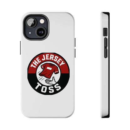 Tough Phone Cases with 'The Jersey Toss' Design - Sports Gifts, Cool Accessories, Football Fan Merchandise, Unique Decor, Gift for Him/Her
