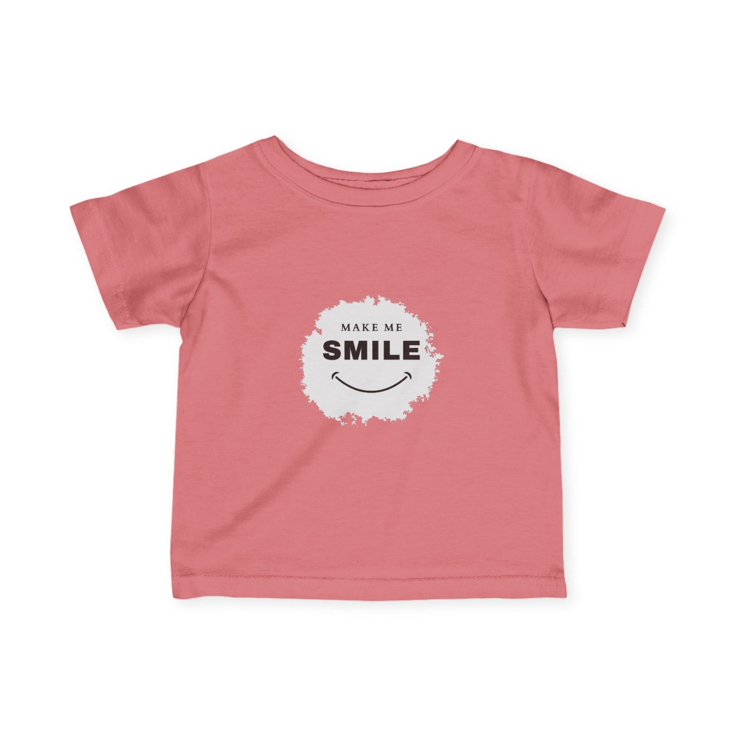 Make Me Smile Infant Tee - Cute Baby Shirt for Daily Joy