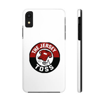 Tough Phone Cases with 'The Jersey Toss' Design - Sports Gifts, Cool Accessories, Football Fan Merchandise, Unique Decor, Gift for Him/Her