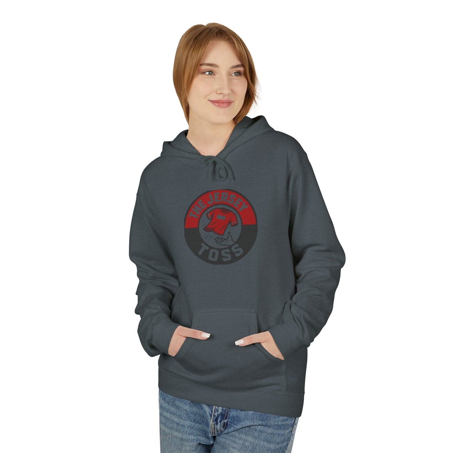 Jersey Toss Hoodie: Perfect for Game Days, Sports Events, Team Spirit, Gifts, Unisex Apparel