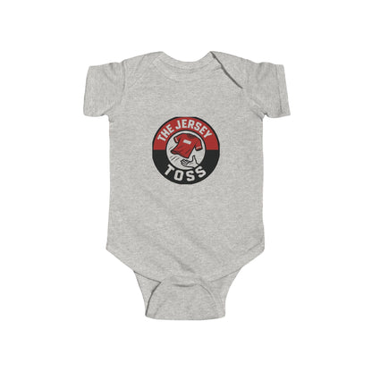 Infant Jersey Toss Bodysuit - Cute Baby Outfit, Baby Shower Gift, Newborn Clothes, Sports Theme, Playful Infant Wear