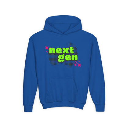 Next Gen Youth Hoodie - Trendy Heavy Blend Sweatshirt for Kids