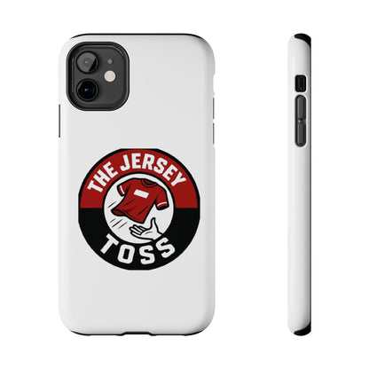 Tough Phone Cases with 'The Jersey Toss' Design - Sports Gifts, Cool Accessories, Football Fan Merchandise, Unique Decor, Gift for Him/Her