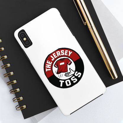 Tough Phone Cases with 'The Jersey Toss' Design - Sports Gifts, Cool Accessories, Football Fan Merchandise, Unique Decor, Gift for Him/Her