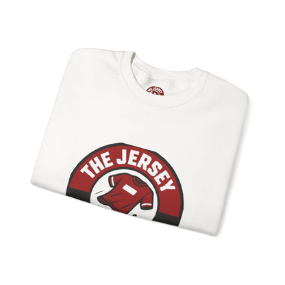 Jersey Toss Crewneck Sweatshirt, Cozy Unisex Pullover, Perfect for Sports Fans, Casual Wear, Holiday Gift, Comfortable Layering