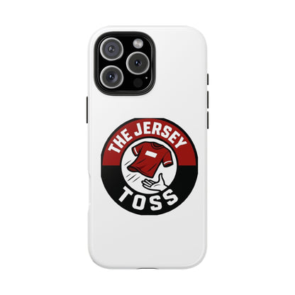Tough Phone Cases with 'The Jersey Toss' Design - Sports Gifts, Cool Accessories, Football Fan Merchandise, Unique Decor, Gift for Him/Her