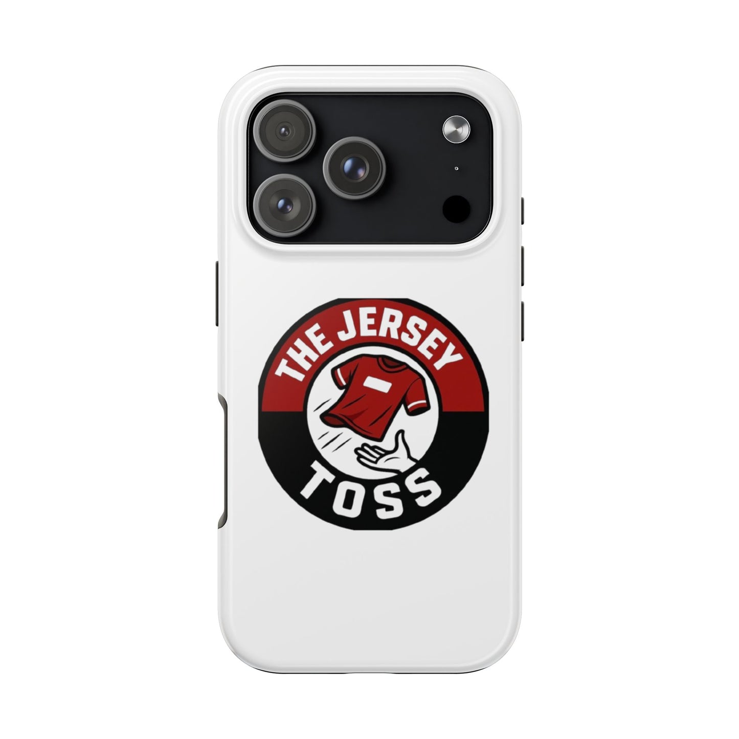 Tough Phone Cases with 'The Jersey Toss' Design - Sports Gifts, Cool Accessories, Football Fan Merchandise, Unique Decor, Gift for Him/Her