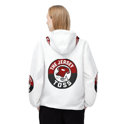 The Jersey Toss Windbreaker Jacket, Lightweight Outdoor Gear, Sports Apparel, Casual Jacket, Gift for Active Friends
