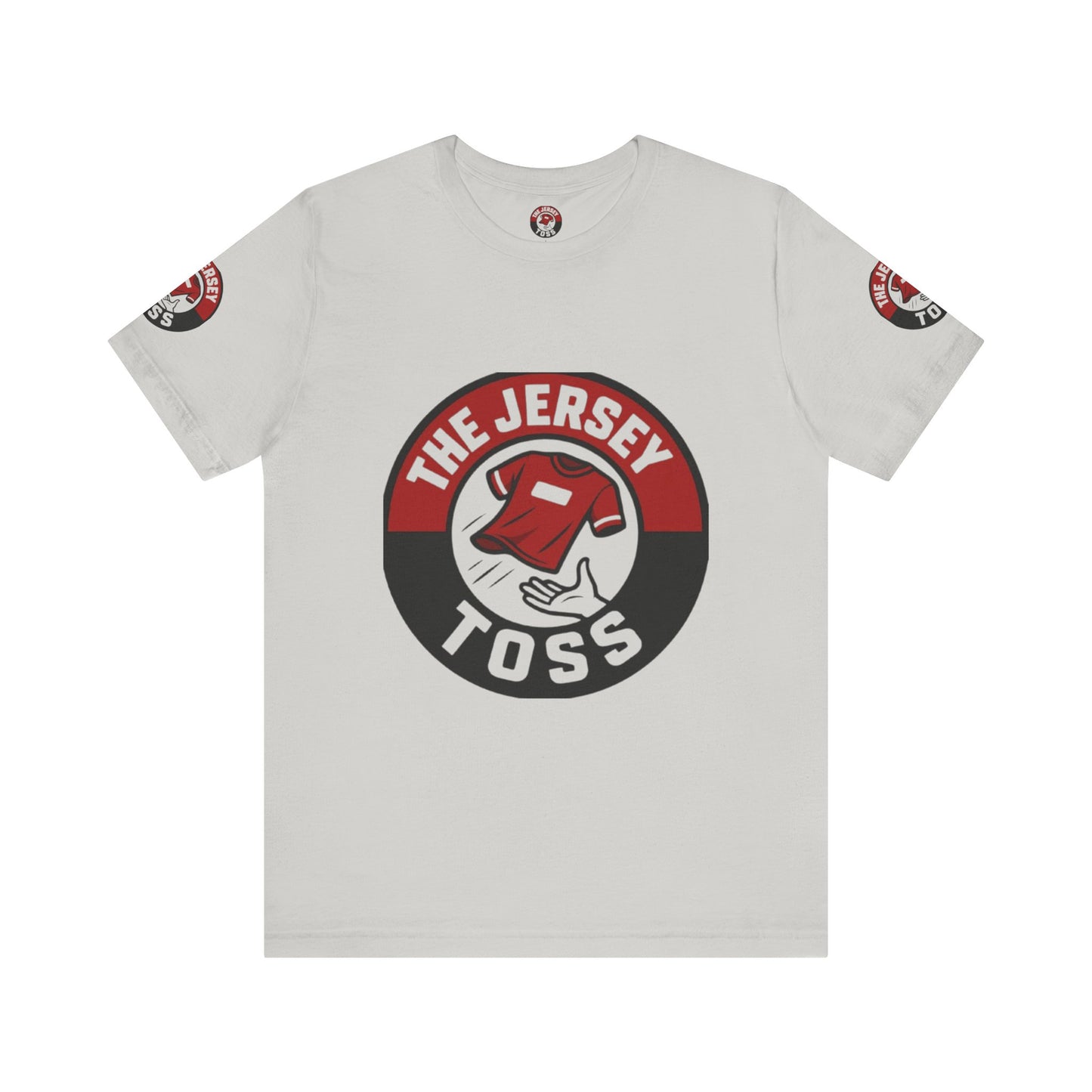 Jersey Toss Tee, Unisex Short Sleeve Shirt, Sports Fan Apparel, Game Day Outfit, Gift for Athletes, Casual Wear