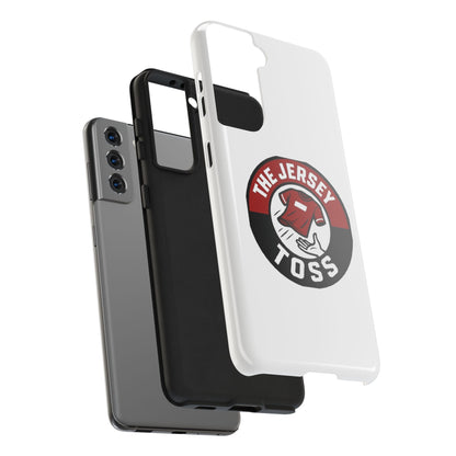 Tough Phone Cases with 'The Jersey Toss' Design - Sports Gifts, Cool Accessories, Football Fan Merchandise, Unique Decor, Gift for Him/Her