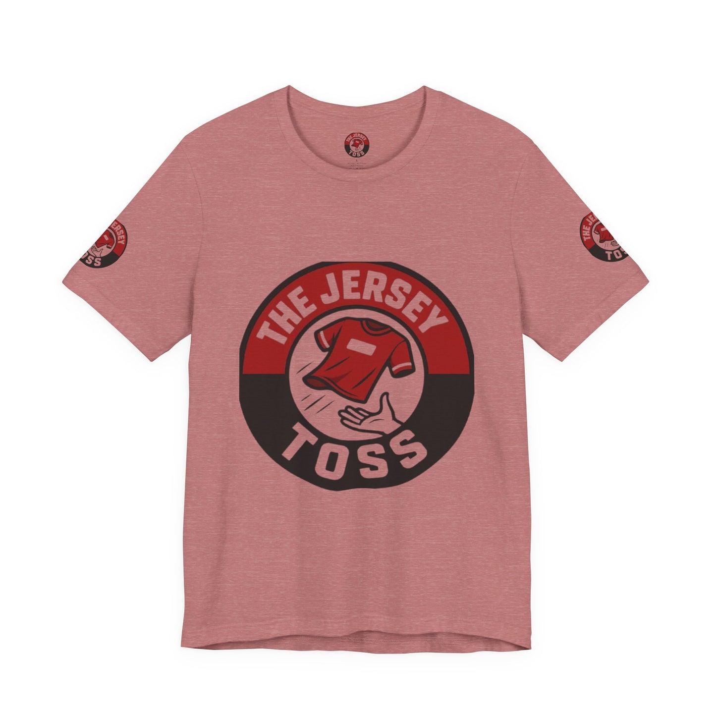 Jersey Toss Tee, Unisex Short Sleeve Shirt, Sports Fan Apparel, Game Day Outfit, Gift for Athletes, Casual Wear