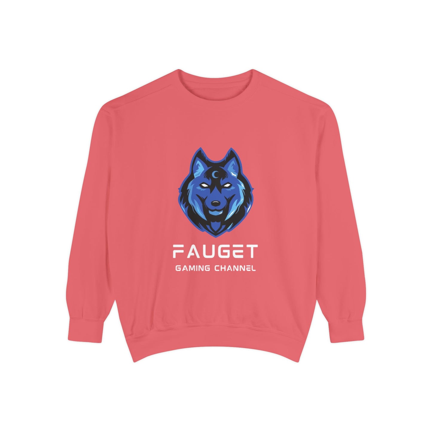 Fauget Gaming Channel Unisex Sweatshirt with Smile Design