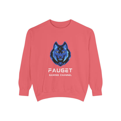 Fauget Gaming Channel Unisex Sweatshirt with Smile Design