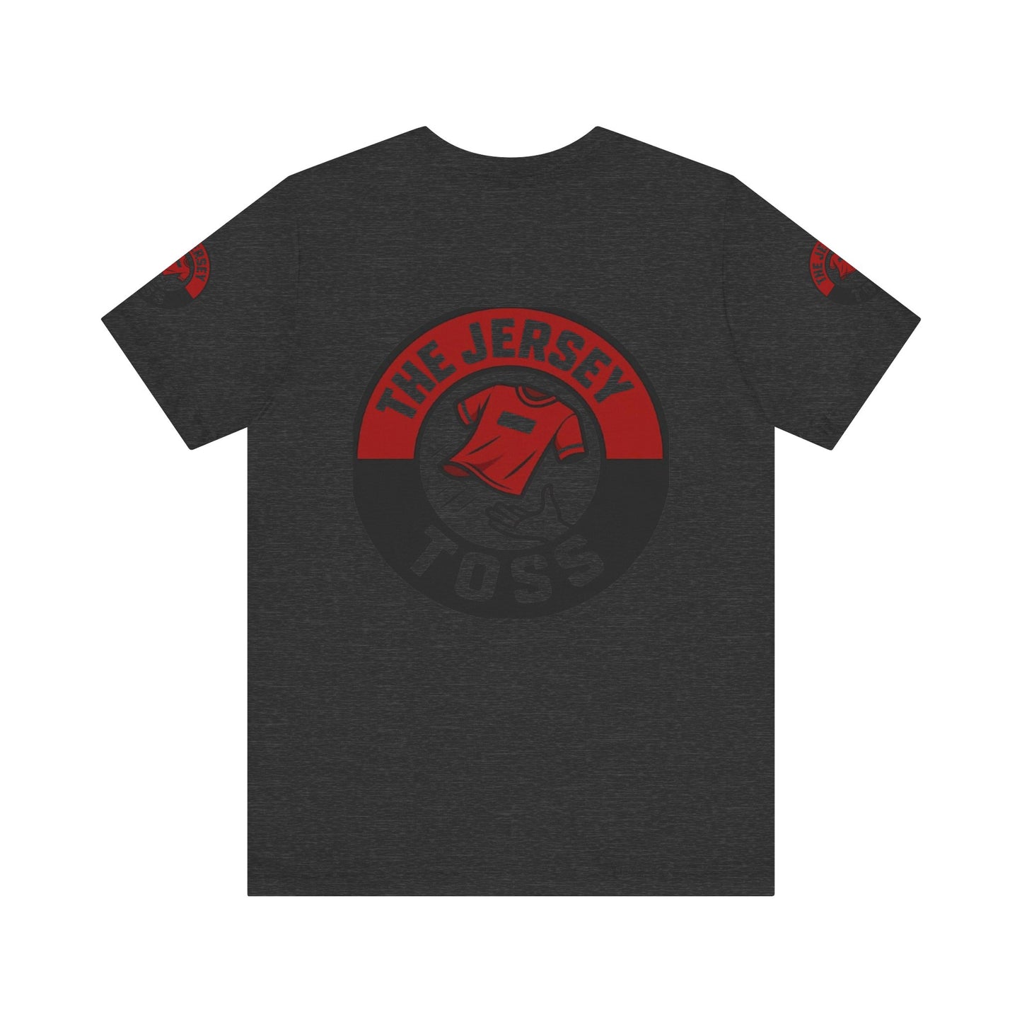 Jersey Toss Tee, Unisex Short Sleeve Shirt, Sports Fan Apparel, Game Day Outfit, Gift for Athletes, Casual Wear