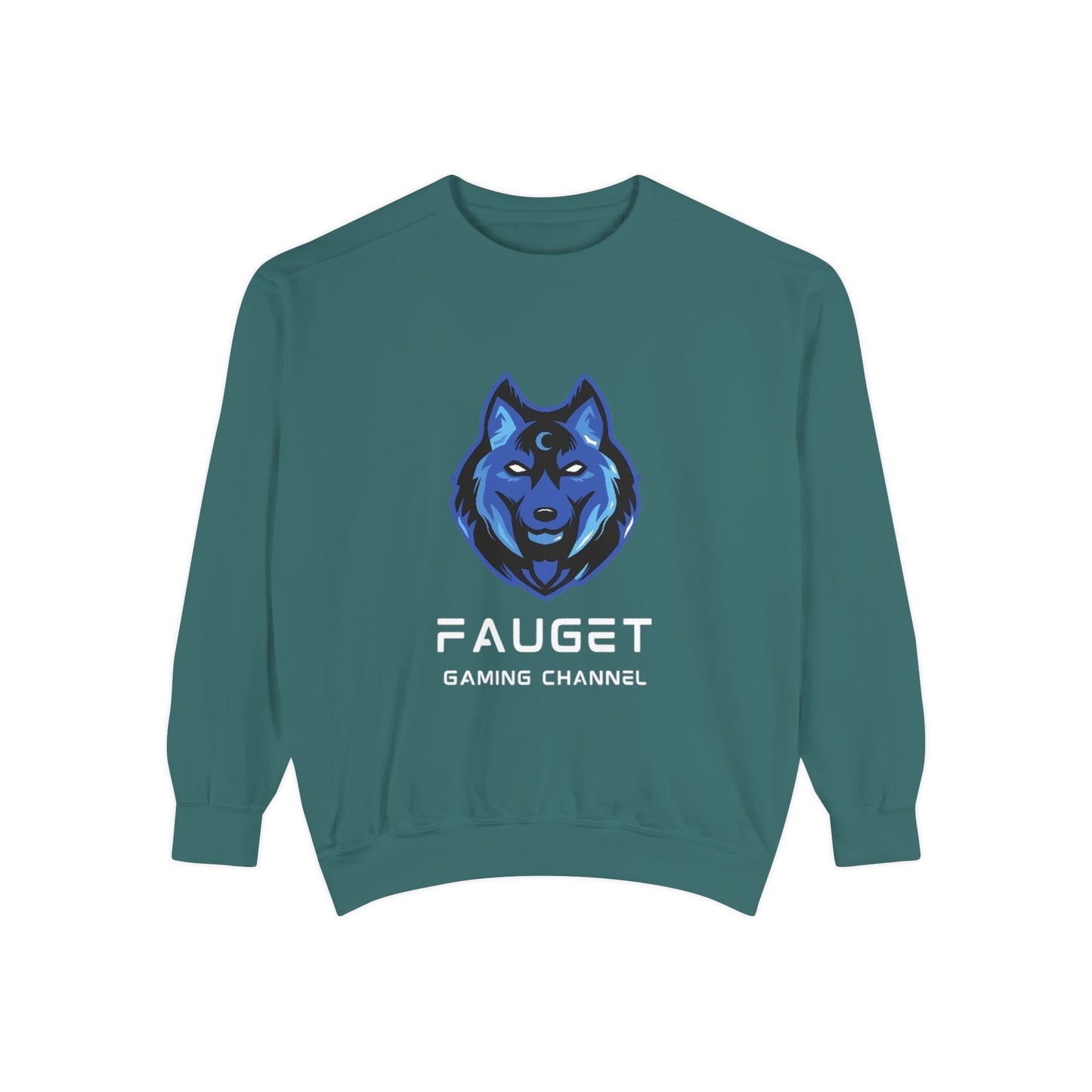 Fauget Gaming Channel Unisex Sweatshirt with Smile Design