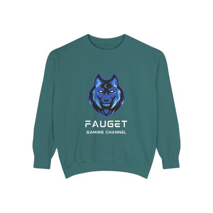 Fauget Gaming Channel Unisex Sweatshirt with Smile Design