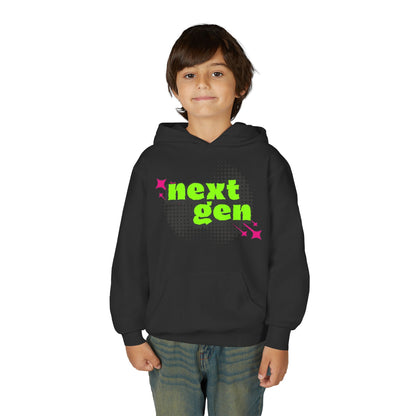Next Gen Youth Hoodie - Trendy Heavy Blend Sweatshirt for Kids